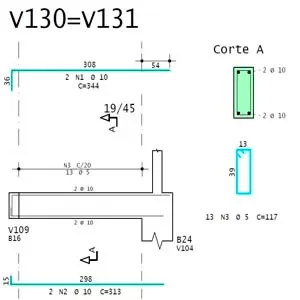 projeto estrutural residencial 2 pavimentos - xpb Engenharia
